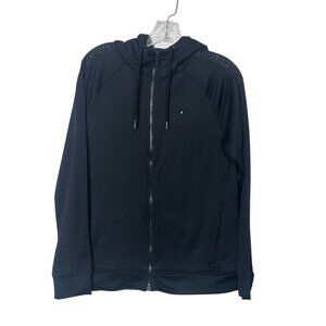 Under Armour Full-Zip Hoodie Jacket Men Large Black Activewear